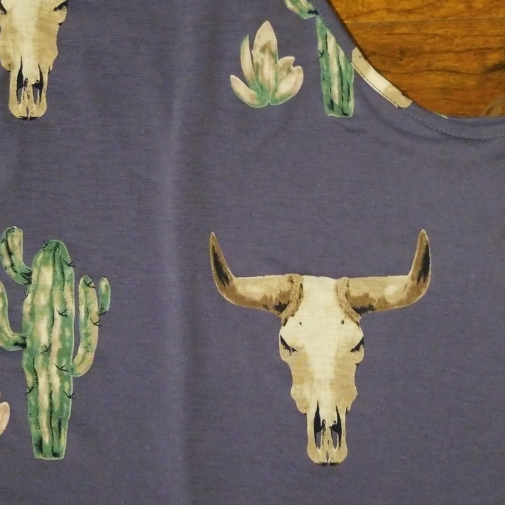 Rustic Western Halter Neck Tunic - Picture 2 of 3